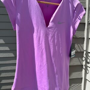 Nike Fuschia Glow Pure SS Top